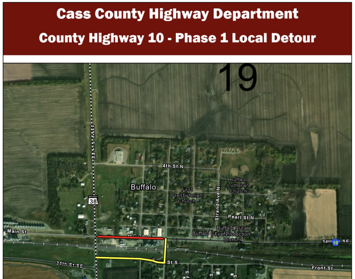 Phase 1 Main Street/CR 10 Detour