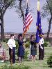 Honor Guard at Attention