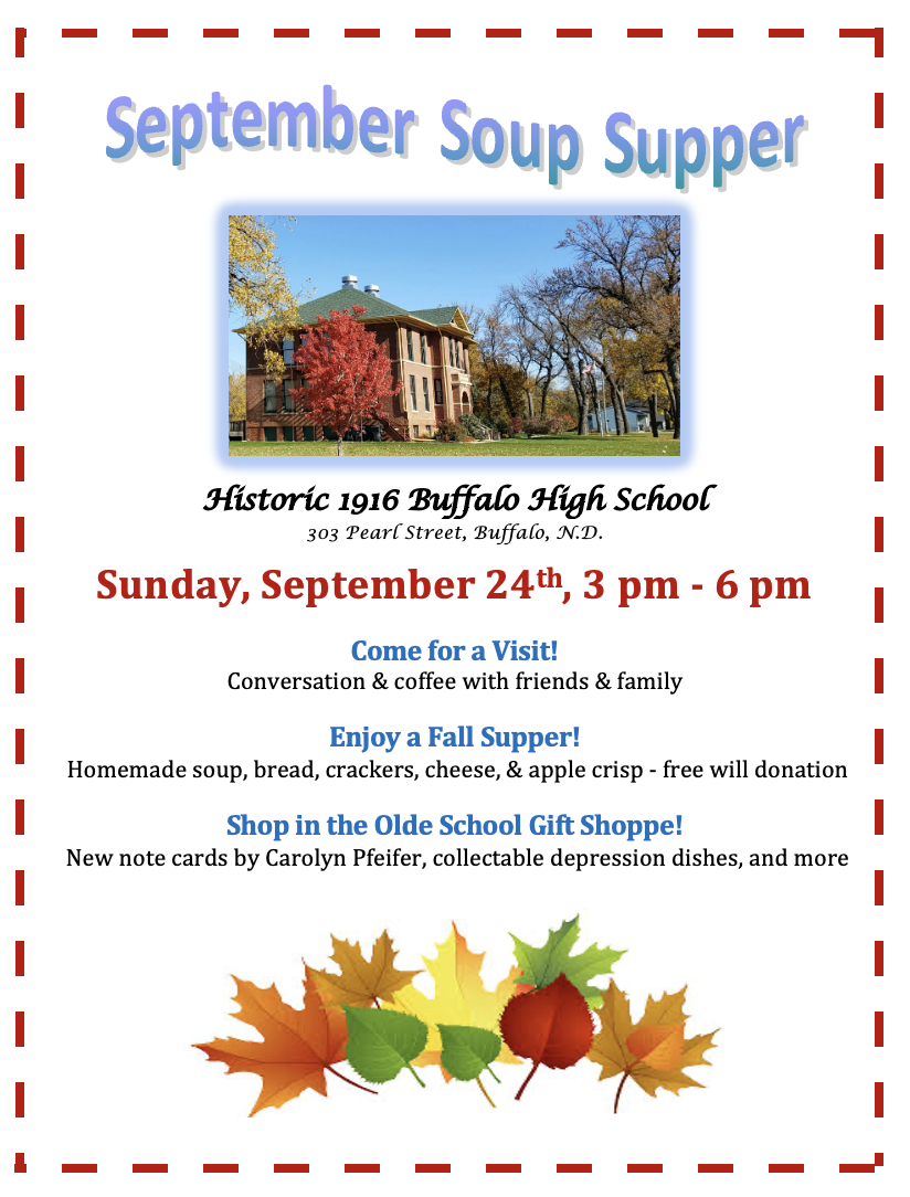 September Soup Supper